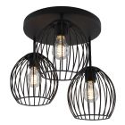 Industrial ceiling light black, Wiro