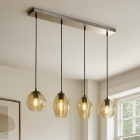 Design pendant light amber, Lazaro