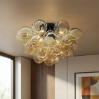 Design ceiling light amber, Cyril