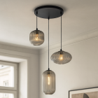 Retro pendant light grey, Charlois