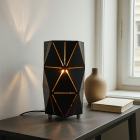 Modern table lamp gold, Sivar, with switch