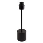 Aluminium table lamp without shade black, Rika, with switch