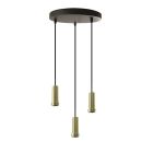 Aluminium pendant light without shade black, Rika