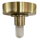 Plastic ceiling cap gold, Aafje, IP44