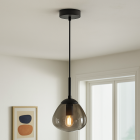 Design pendant light grey, Sedef