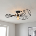 Modern ceiling light black, Jolinda