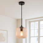 Design pendant light pink, Charlois