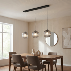 Retro pendant light grey, Charlois