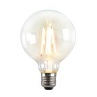 Dimmable Olucia E27 LED bulb George, G95, 4W, 2700K