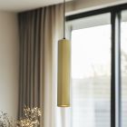 Modern pendant light brass, Nadi
