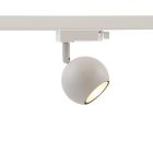 Modern 1 phase track lighting spotlight white, Alco