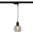Design 1 phase track lighting spotlight grey, Giada