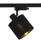 Modern 1 phase track lighting spotlight gold, Koge