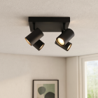 Modern ceiling spotlight black, Elena