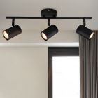 Modern ceiling spotlight black, Elena