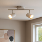 Modern ceiling spotlight white, Elena