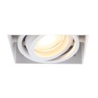 Modern trimless recessed downlight white, Joost