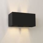 Modern up down wall light black, Dion, IP65
