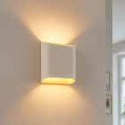 Modern up down wall light white, Bouke