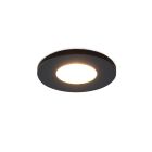 Black porch light Dico, IP65, dimmable