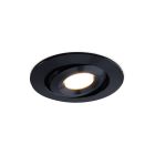 Rona adjustable porch spotlight, IP44, dimmable, black