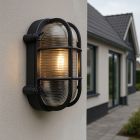 Industrial outdoor light black, Luce, IP44