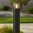 Modern outdoor light black, Sanel, IP44