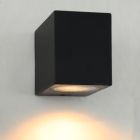 Modern outdoor light black, Corella, IP44