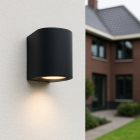 Modern outdoor light black, Corina, IP44