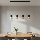 Modern pendant light black, Huy