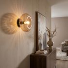 Retro wall light amber, Diane