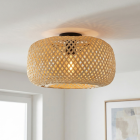 Bamboo ceiling light brown, Kiki