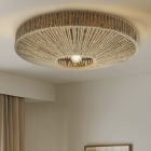 Rustic ceiling light brown, Sanny
