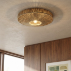 Rustic ceiling light brown, Sanny