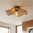 Rustic ceiling light brown, Annelot