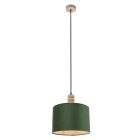 Rustic pendant light green, Kinga