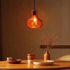 Design pendant light orange, Sabina