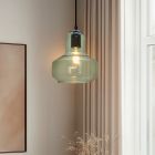 Design pendant light green, Sabina