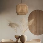 Rustic pendant light brown, Sanny