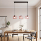 Design pendant light pink, Charlois