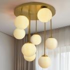 Design ceiling light brass, Stacy
