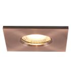 Modern bathroom recessed downlight copper, Jule, IP65