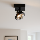 Modern ceiling light black, Morris