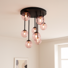 Design ceiling light pink, Stacy