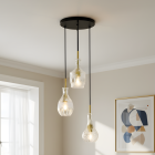Design pendant light transparent, Danny
