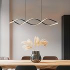 Design pendant light black, Kuno, 45W, 3000K LED, 3-step dimmable