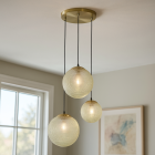 Design pendant light green, Dolf