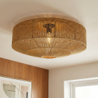 Rustic ceiling light brown, Pippa