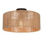 Rustic ceiling light brown, Selena