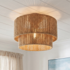 Japandi ceiling light brown, Selena